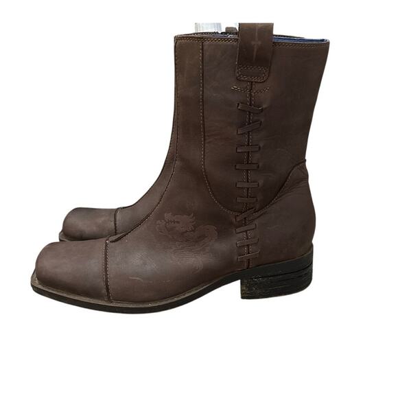 Mark Nason Mens Leather Boots Mens Size 11 Style 68152 Dragon - Picture 1 of 9